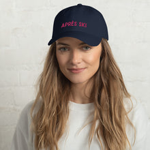 Load image into Gallery viewer, Yupoong x Après Ski Dad Hat - Flamingo