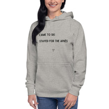 Load image into Gallery viewer, Came To Ski, Stayed For The Après Unisex Hoodie