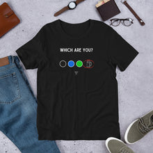 Load image into Gallery viewer, Which Are You? Unisex Tee