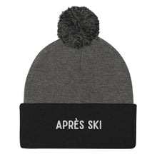 Load image into Gallery viewer, 2-Color Pom-Pom Beanie
