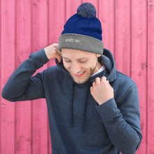 Load image into Gallery viewer, 2-Color Pom-Pom Beanie
