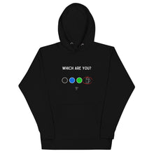 Load image into Gallery viewer, Which Are You? Unisex Hoodie
