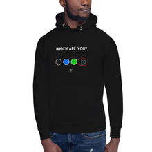 Load image into Gallery viewer, Which Are You? Unisex Hoodie
