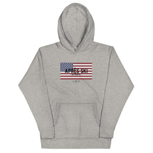 Load image into Gallery viewer, USA Unisex Hoodie - White/Grey
